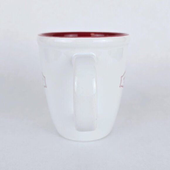 Starbucks 2006 Mug Teacup Starbucks Coffee Company Est 1971 White Red Classic - Picture 4 of 16